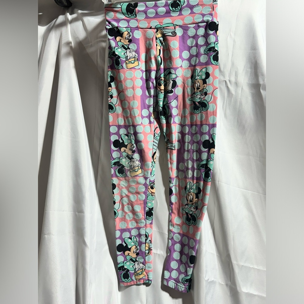 Luluroe Minnie Mouse Leggings. One Size